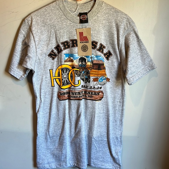 Harley-Davidson Other - Vintage Deadstock 90s Harley Davidson HOG Nebraska Shirt Medium
